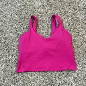 Lululemon Sonic Pink Align Tank Size 4